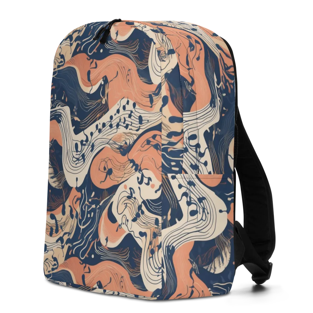 Tidal Line on Minimalist Backpack — Left