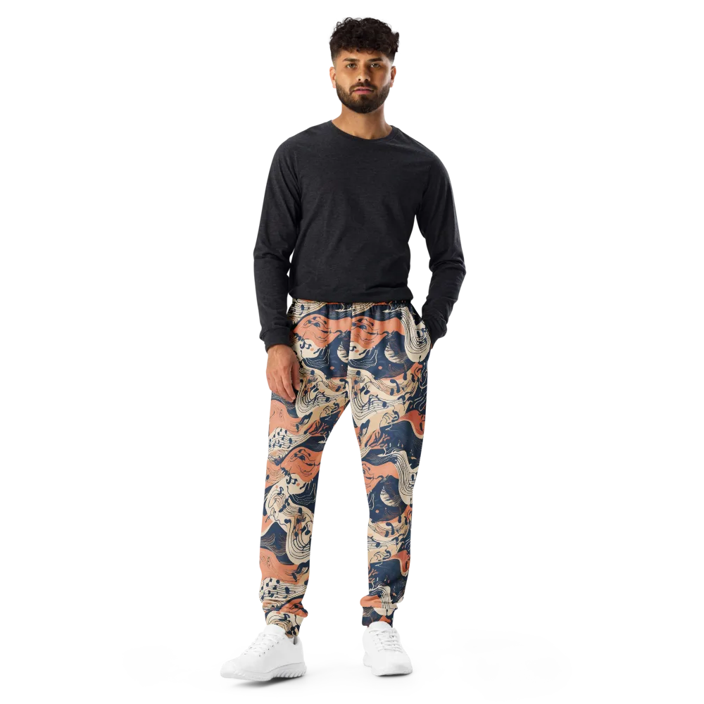 Tidal Line on Men's Joggers — Front