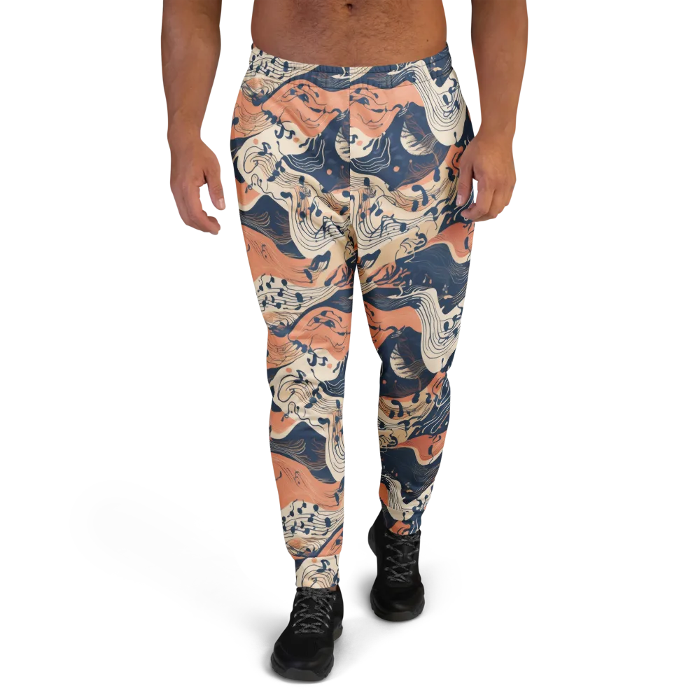 Tidal Line on Men's Joggers — Front