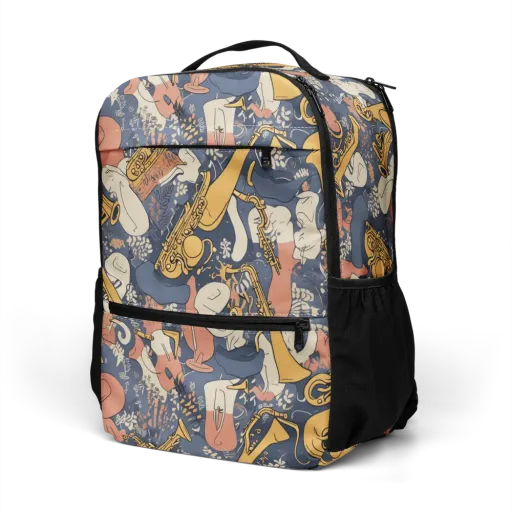 Midnight Brass on a Utility Backpack