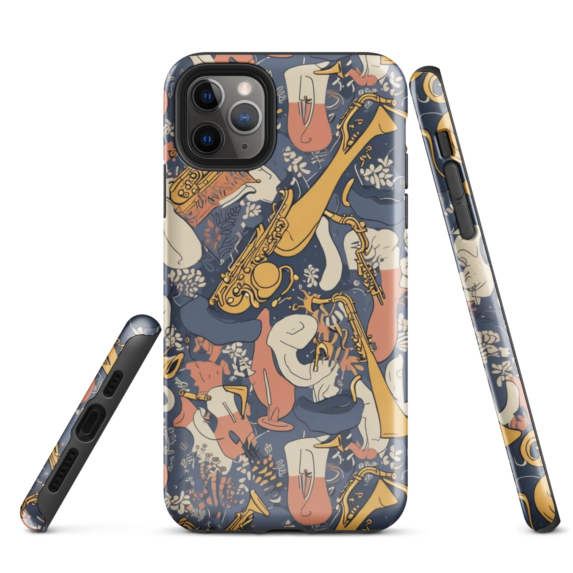 Midnight Brass on Tough Case for iPhone® — Front