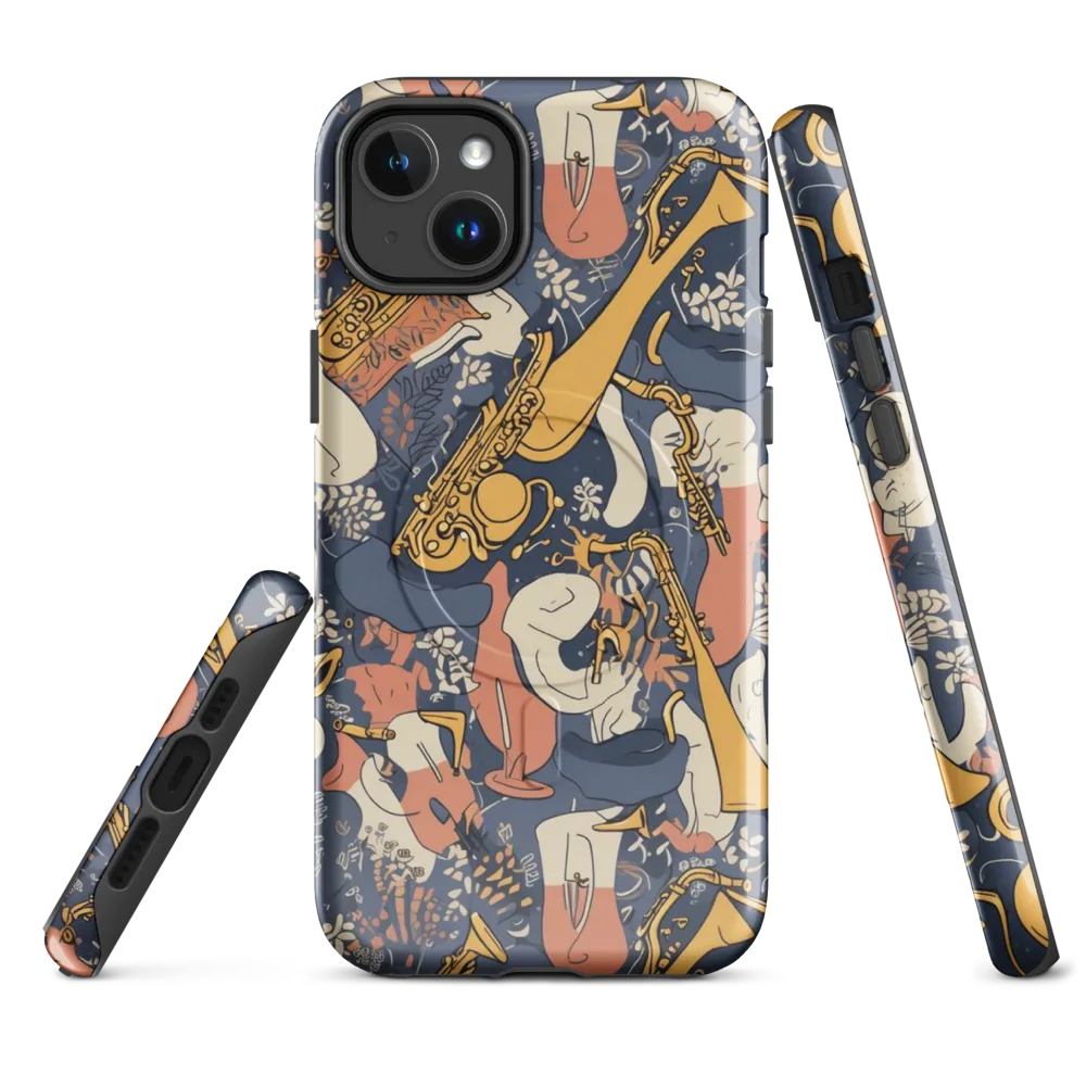 Midnight Brass on MagSafe Tough Case for iPhone® — Front