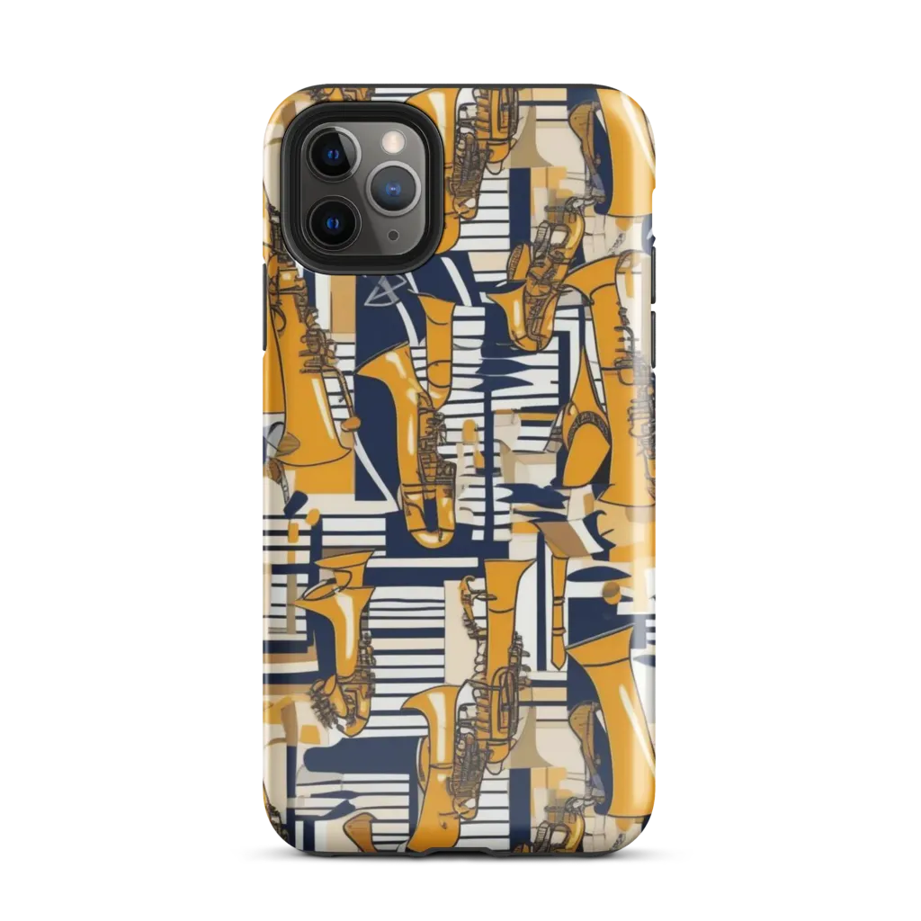 Saffron Swing on Tough Case for iPhone® — Front