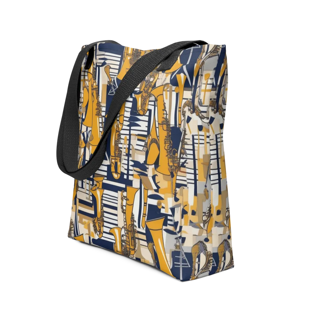 Saffron Swing on Tote Bag — Front