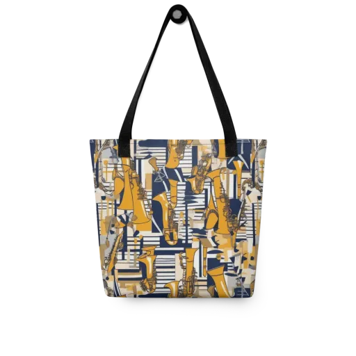 Saffron Swing on a Tote Bag