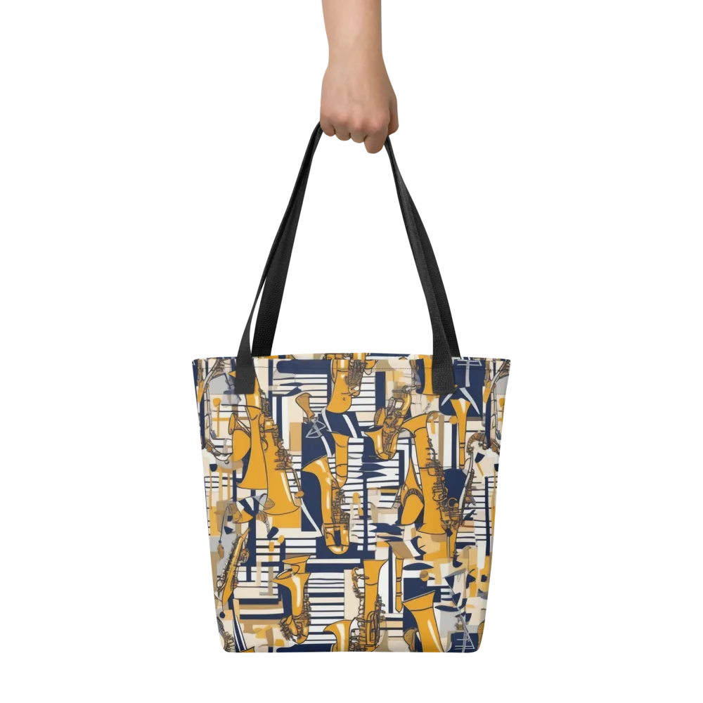 Saffron Swing on Tote Bag — Front
