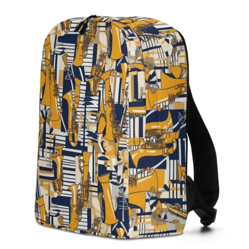 Saffron Swing on a Minimalist Backpack