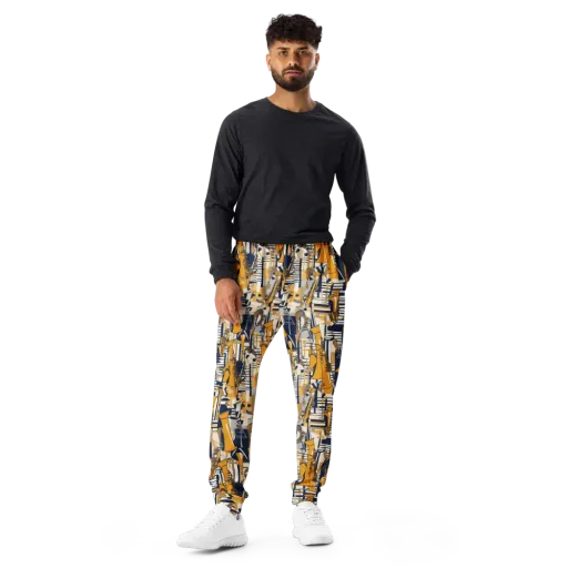 Saffron Swing on a Men's Joggers