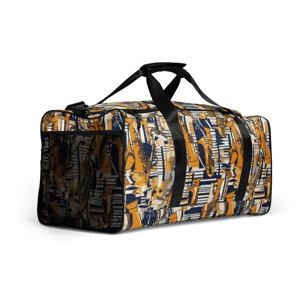 Saffron Swing on Duffle Bag — Right Front