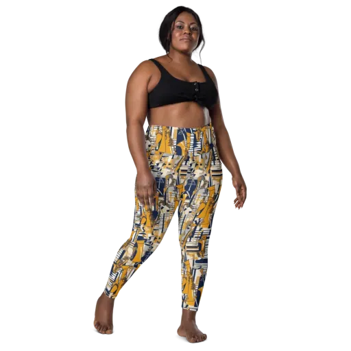 Saffron Swing on a Leggings with Pockets