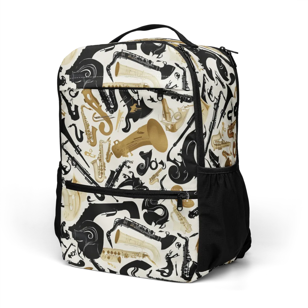 Brass Noir on Utility Backpack — Left Front