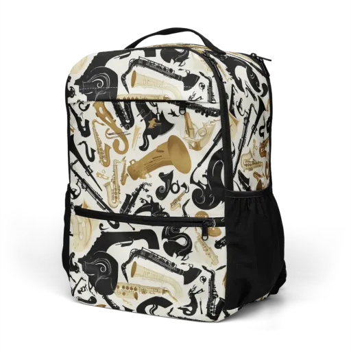 Brass Noir on a Utility Backpack