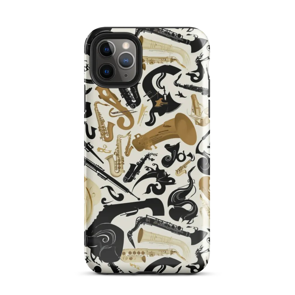 Brass Noir on Tough Case for iPhone® — Front
