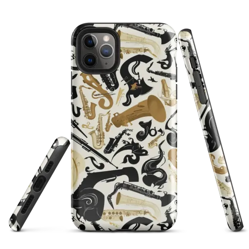 Brass Noir on a Tough Case for iPhone®