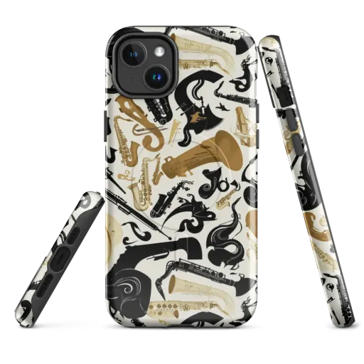 Brass Noir on a MagSafe Tough Case for iPhone®