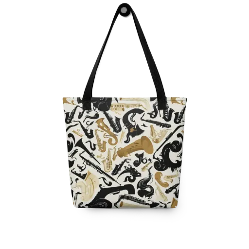 Brass Noir on a Tote Bag