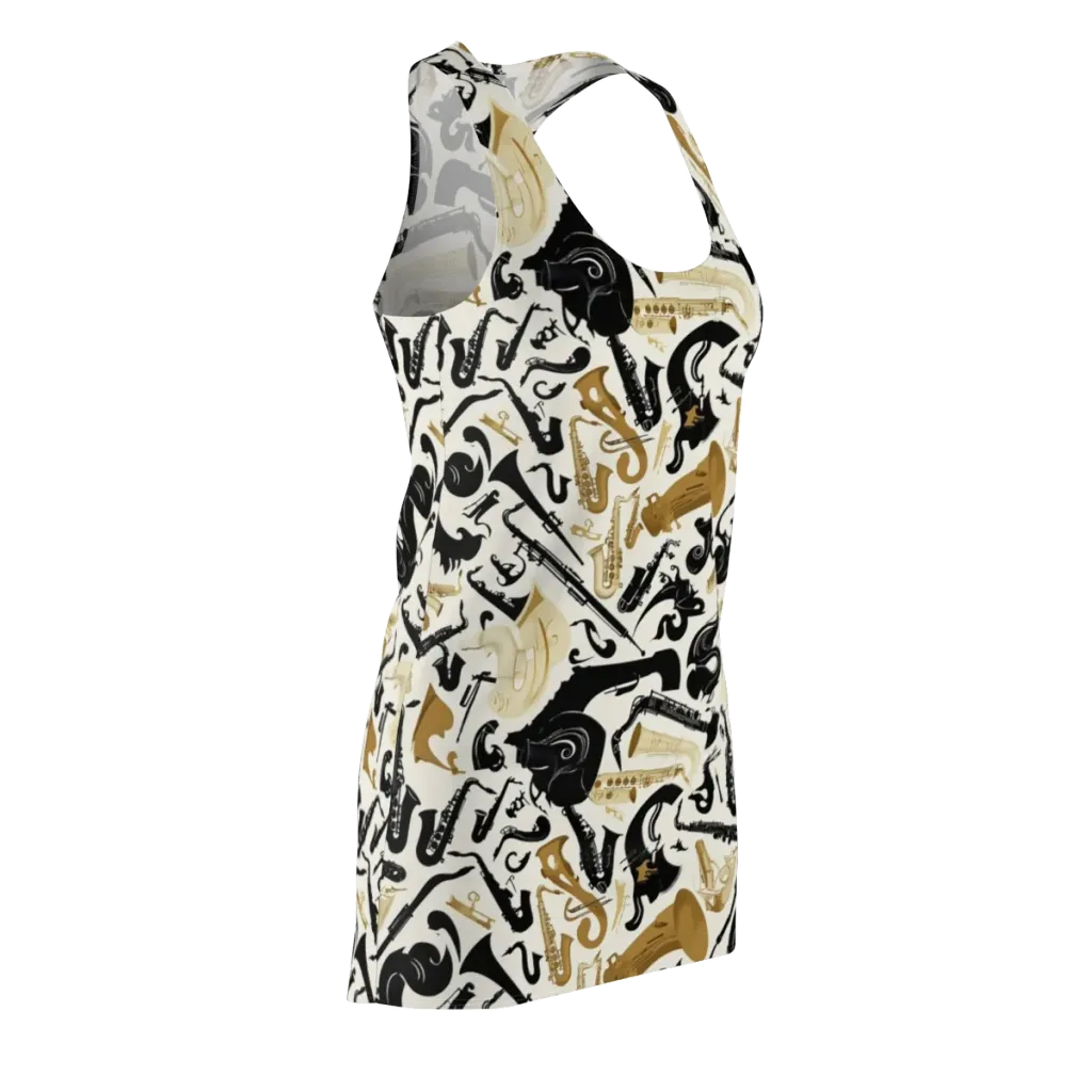 Brass Noir on Racerback Dress — Front Side