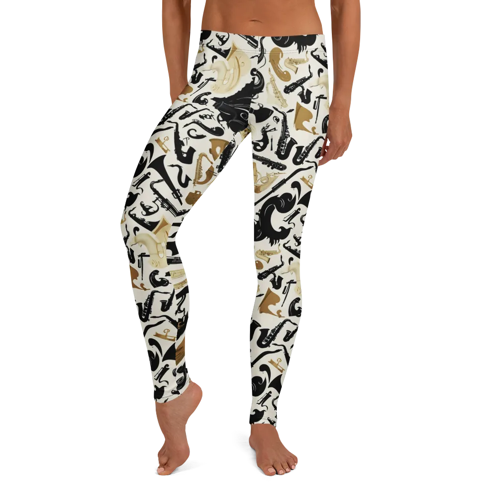 Brass Noir on Leggings — Front