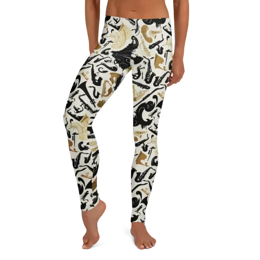 Brass Noir on a Leggings