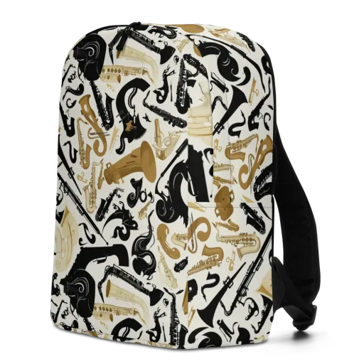 Brass Noir on a Minimalist Backpack