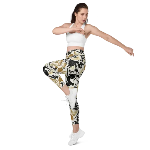 Brass Noir on a Leggings with Pockets