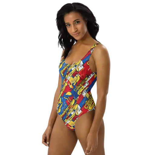 Sonic Geometry on a One-Piece Swimsuit
