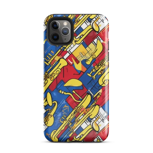 Sonic Geometry on a Tough Case for iPhone®