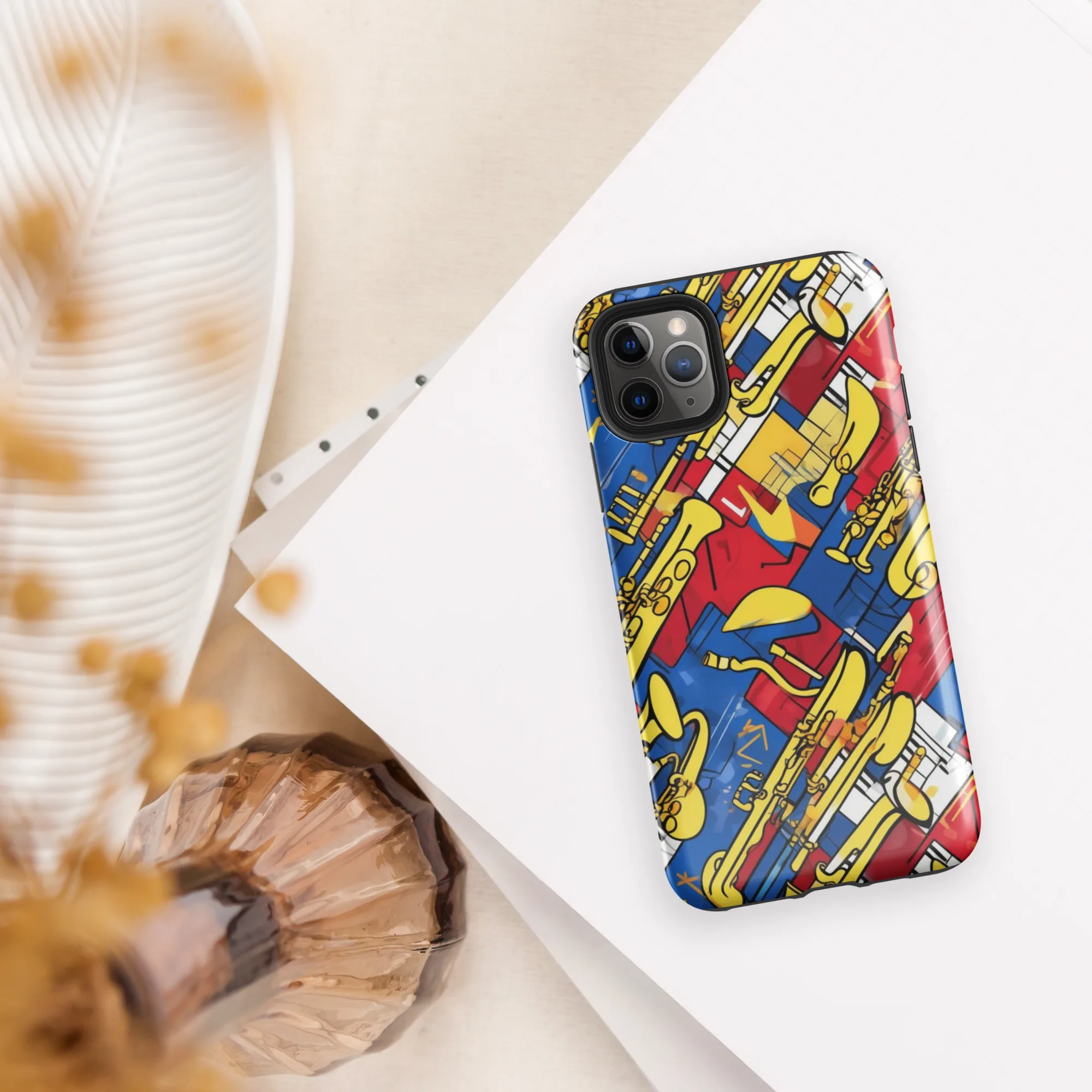 Sonic Geometry on Tough Case for iPhone® — Front