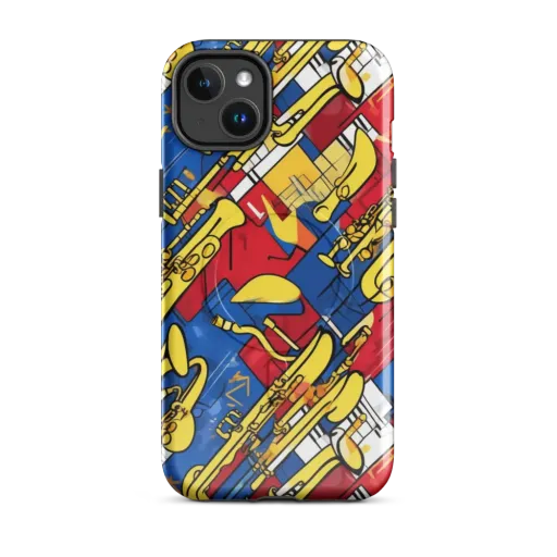 Sonic Geometry on a MagSafe Tough Case for iPhone®