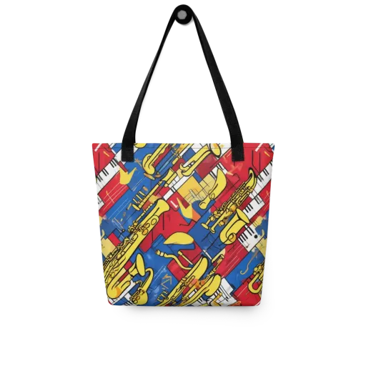 Sonic Geometry on a Tote Bag