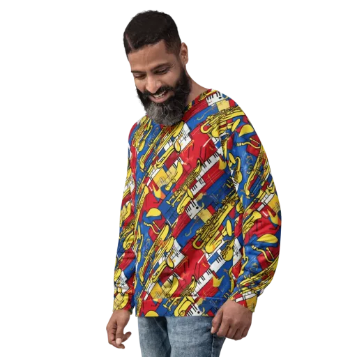 Sonic Geometry on a Sweatshirt