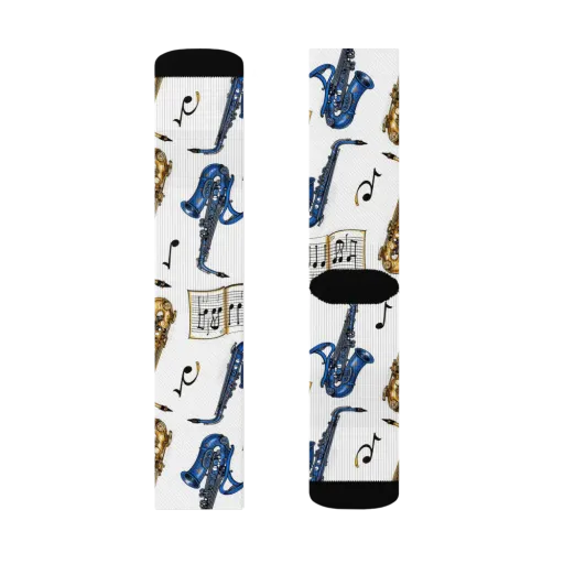 Saxophone Serenade on a Socks