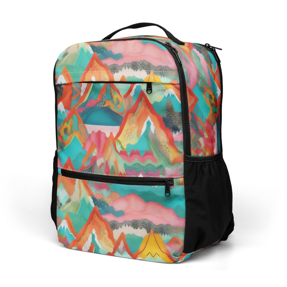 Chromatic Summits on Utility Backpack — Left Front