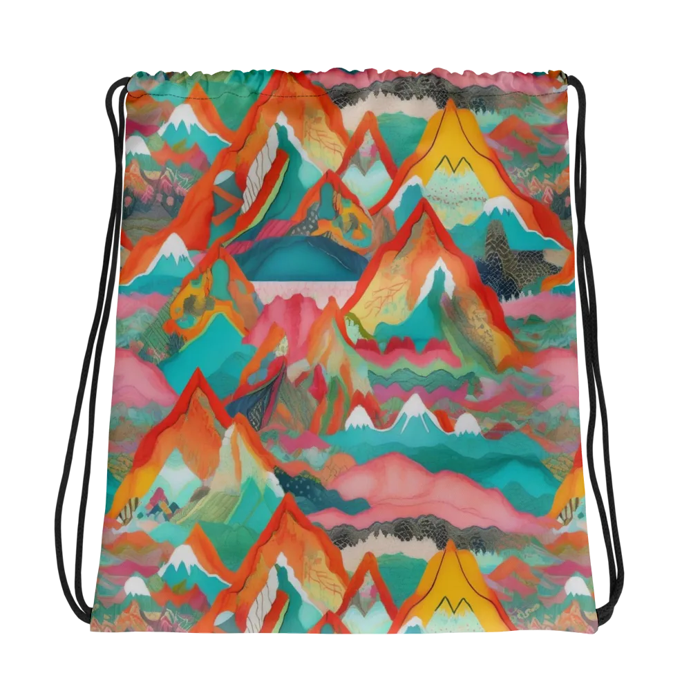 Chromatic Summits on Drawstring Bag — Photo