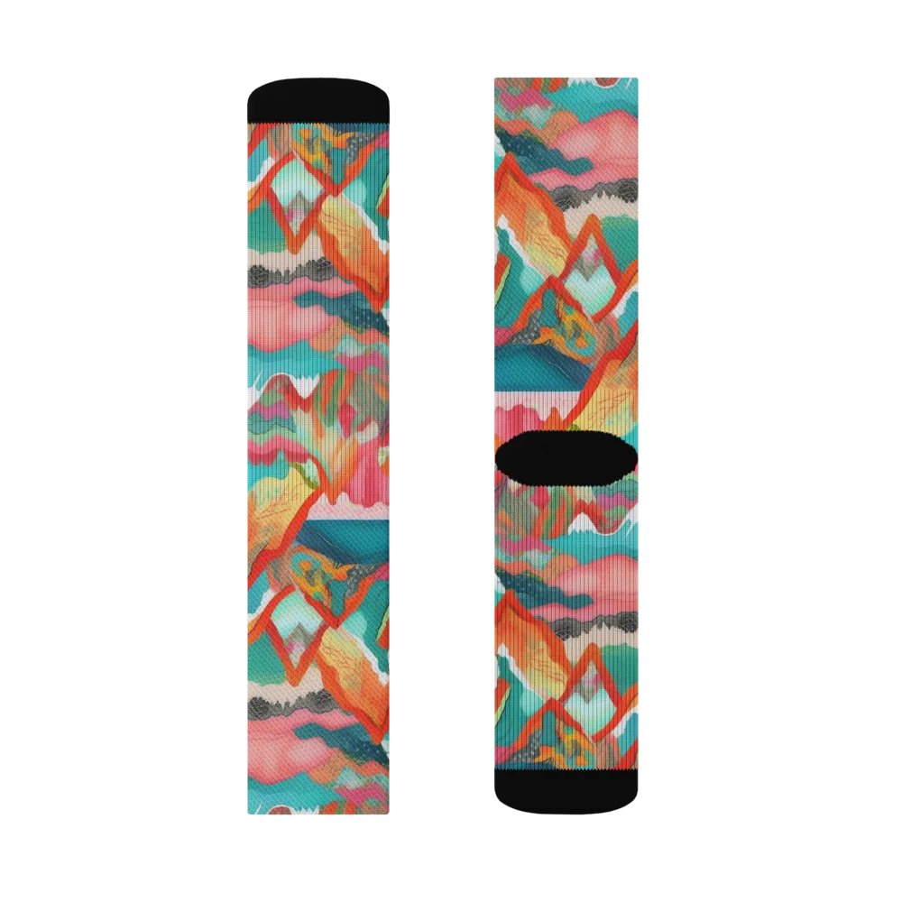 Chromatic Summits on Socks — Right Sock