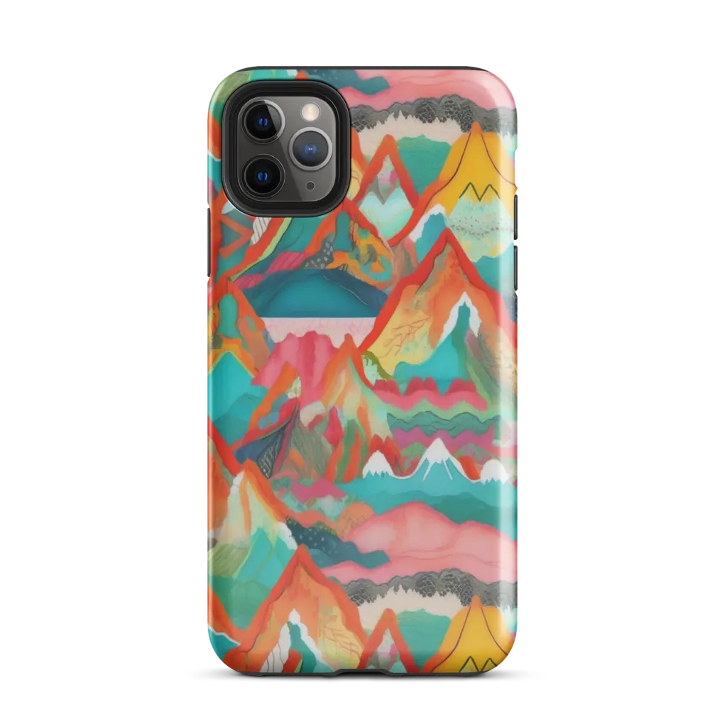 Chromatic Summits on Tough Case for iPhone® — Front