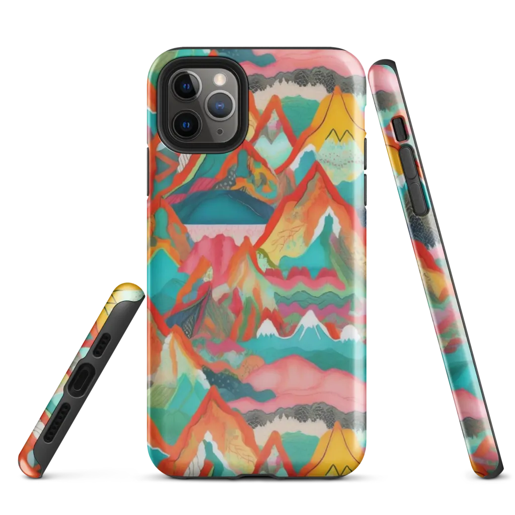 Chromatic Summits on Tough Case for iPhone® — Front