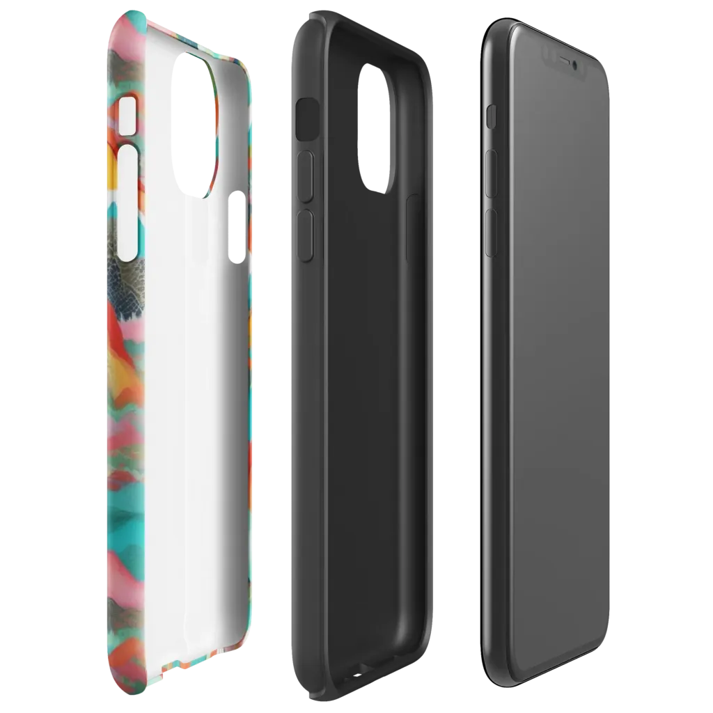 Chromatic Summits on Tough Case for iPhone® — Right