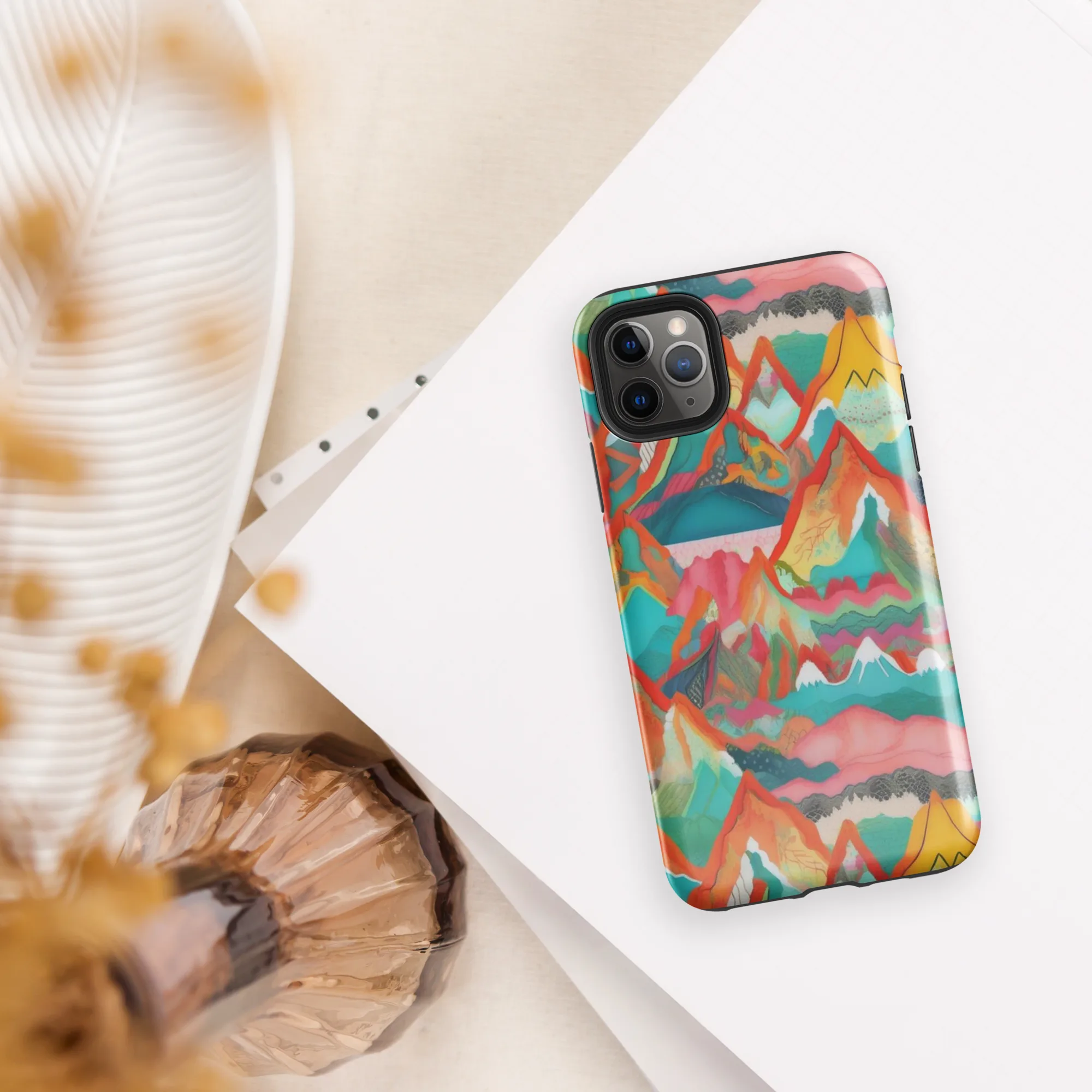 Chromatic Summits on Tough Case for iPhone® — Front