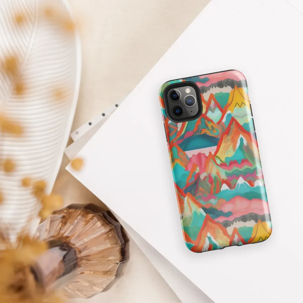 Chromatic Summits on Tough Case for iPhone® — Front