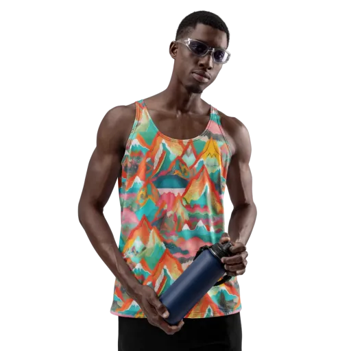 Chromatic Summits on a Men's Tank Top