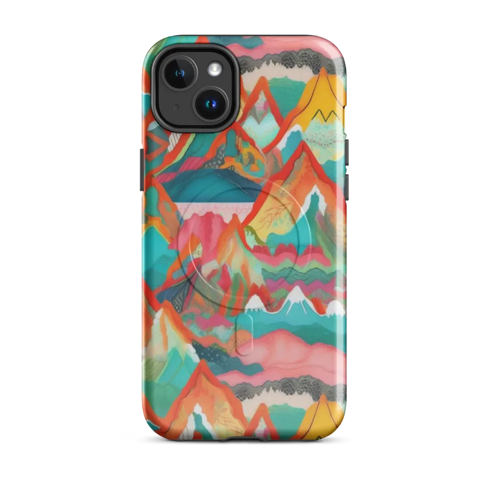 Chromatic Summits on MagSafe Tough Case for iPhone® — Front