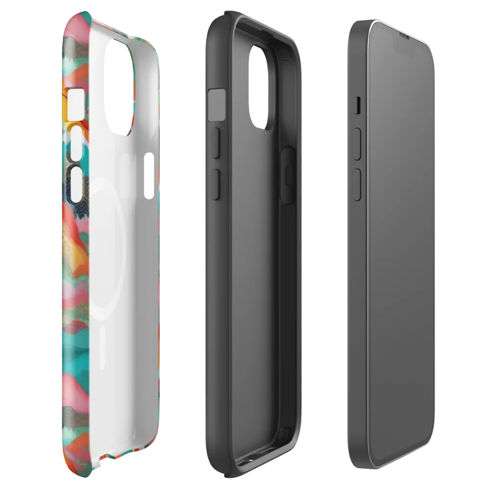 Chromatic Summits on MagSafe Tough Case for iPhone® — Front