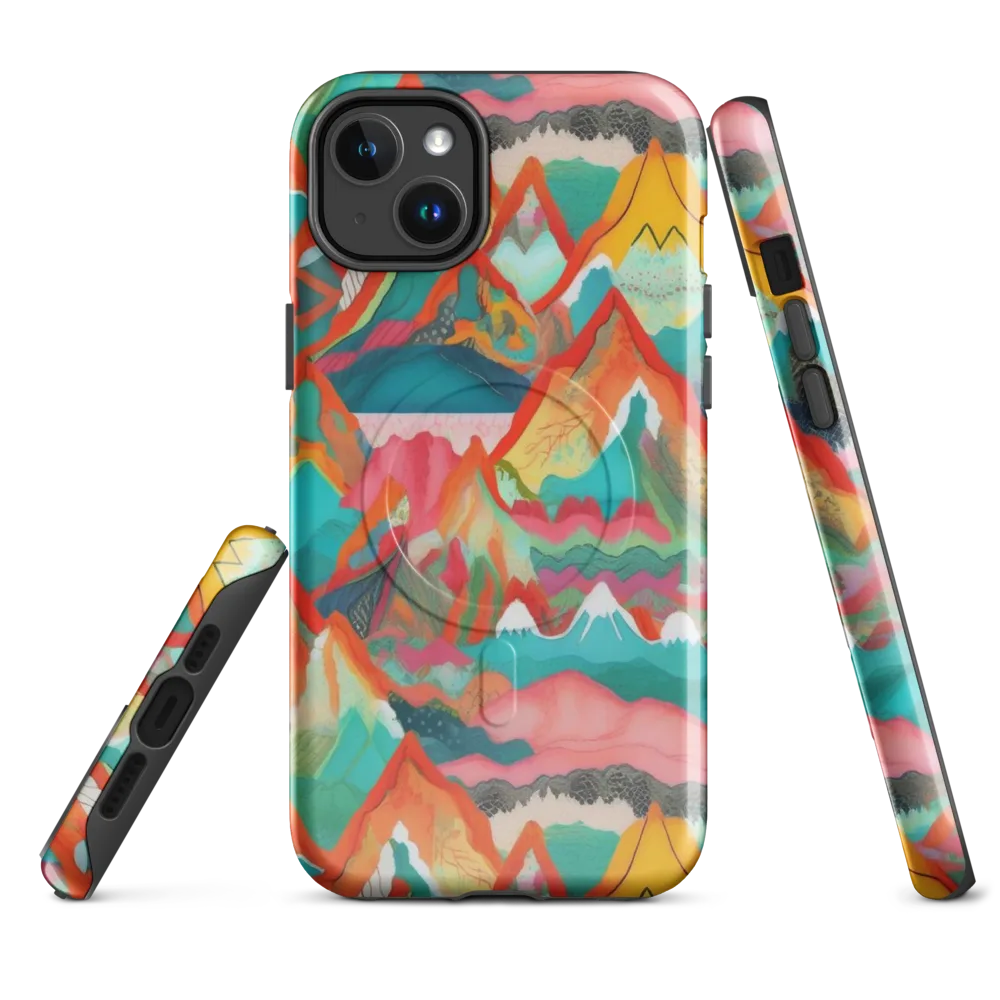Chromatic Summits on MagSafe Tough Case for iPhone® — Front
