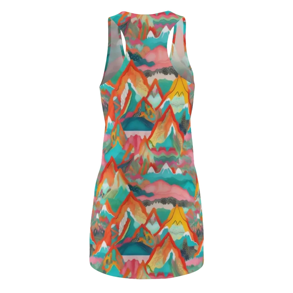 Chromatic Summits on Racerback Dress — Back