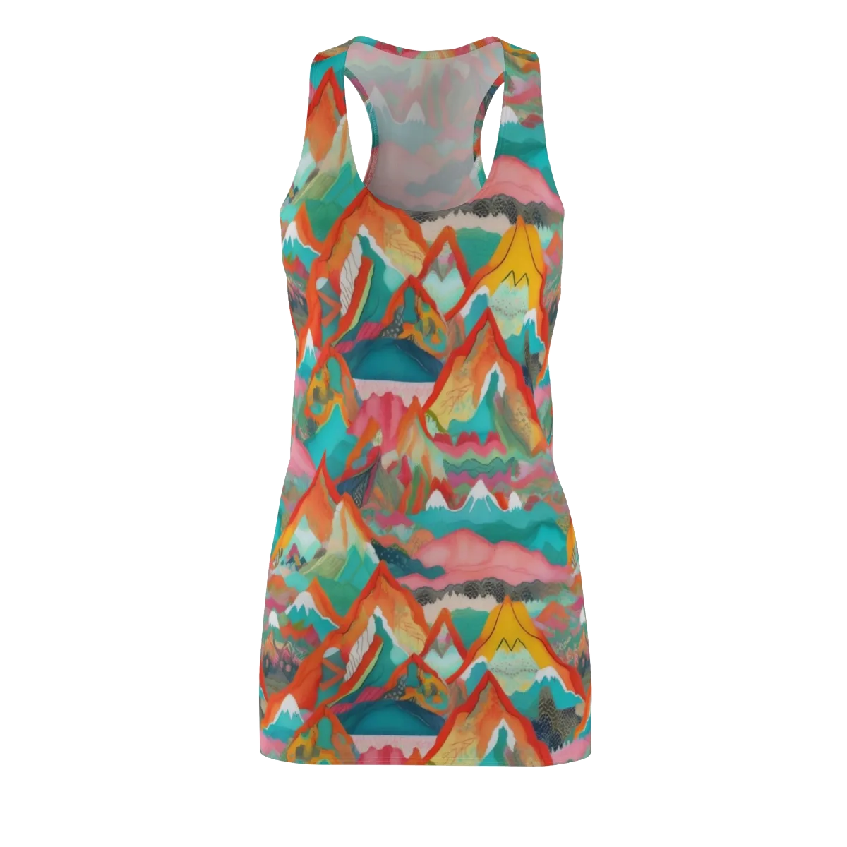 Chromatic Summits on Racerback Dress — Front