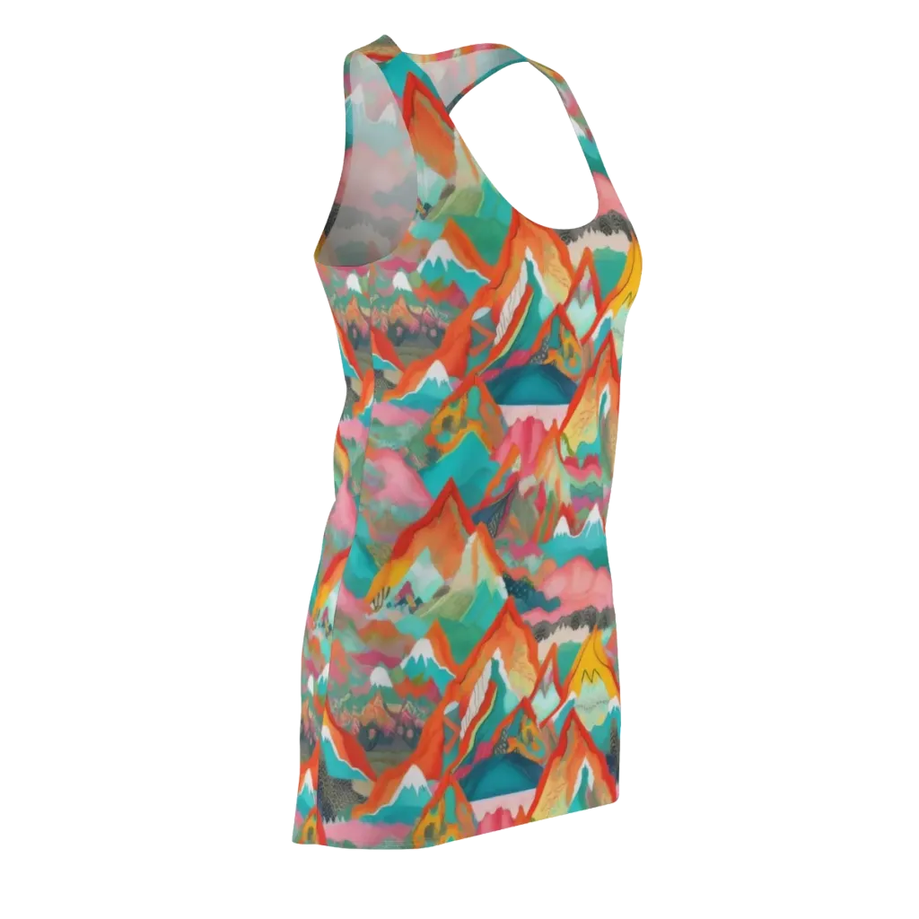 Chromatic Summits on Racerback Dress — Front Side