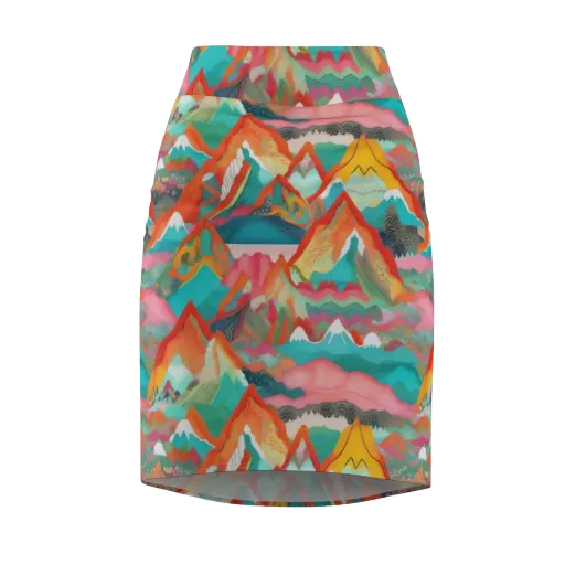 Chromatic Summits on a Pencil Skirt