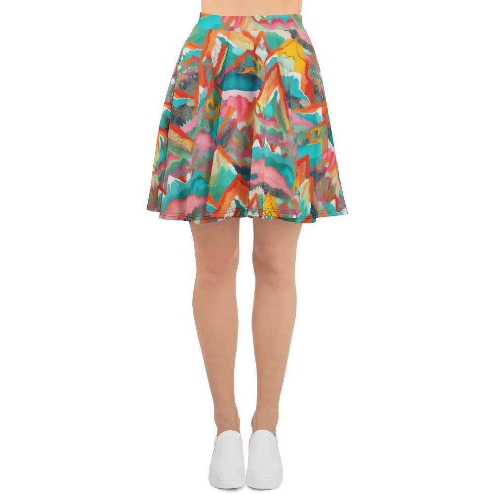 Chromatic Summits on Skater Skirt — Front