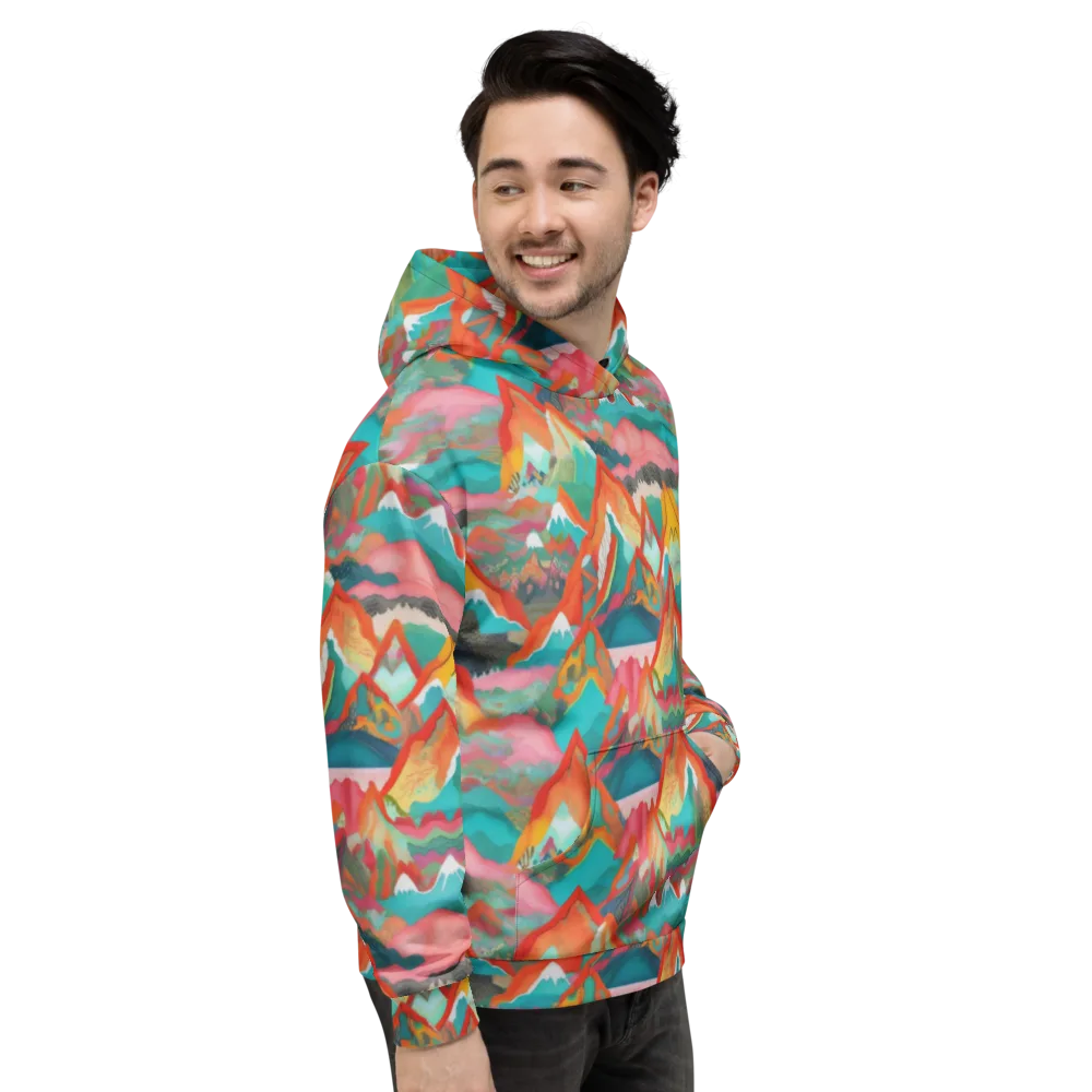 Chromatic Summits on Hoodie — Right